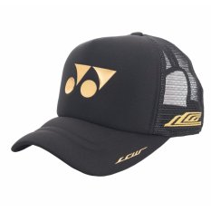 TOPI Yonex 40000LCWEX Tenis Badminton Cap - Black - ORI
