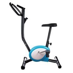 Total Fitness Sepeda Statis Belt - Hitam-Biru-Pengiriman Khusus Medan