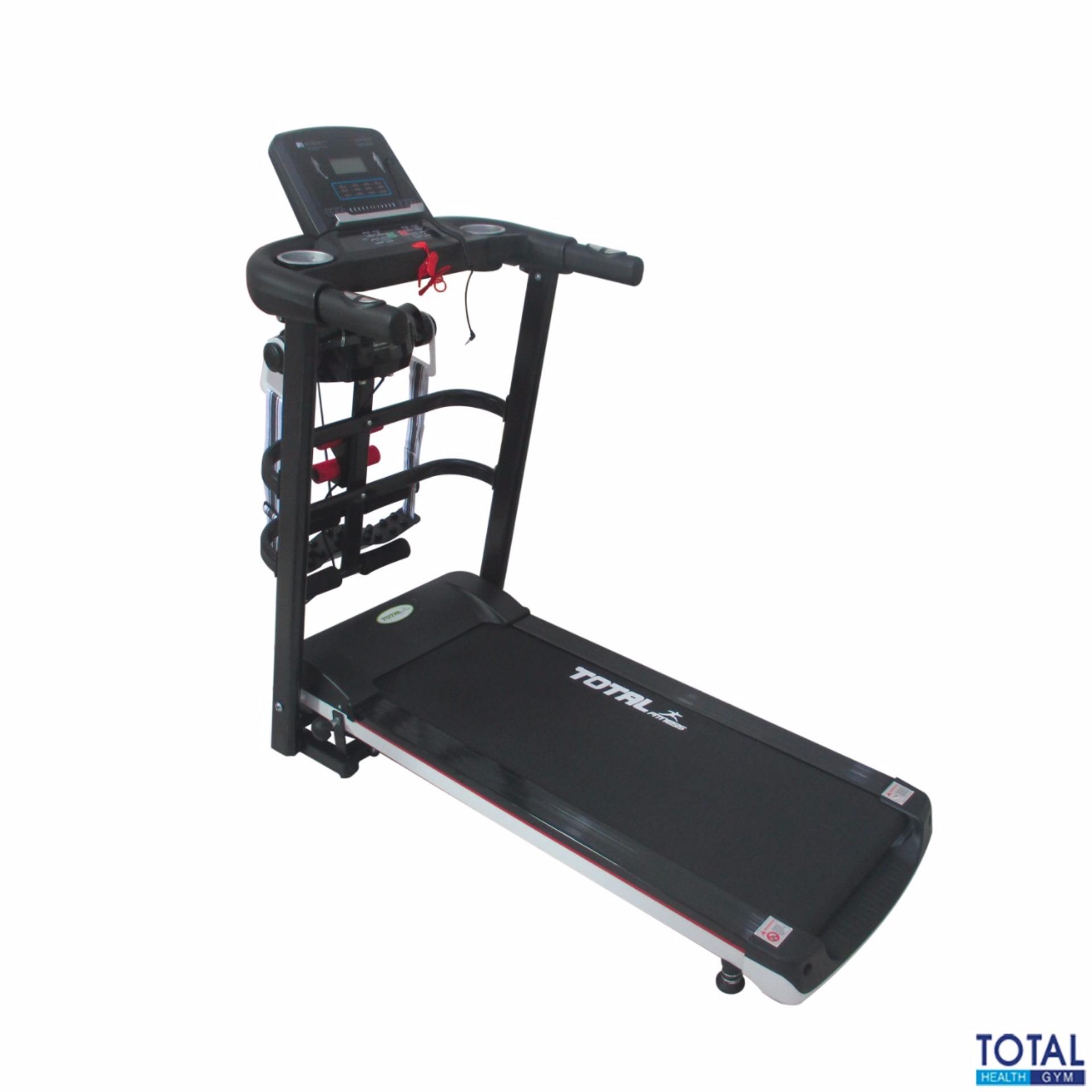 FREE ONGKIR JABODETABEK- Total Fitness- Treadmill Elektrik 3 Fungsi TL-607- Alat Olahraga,Fitness