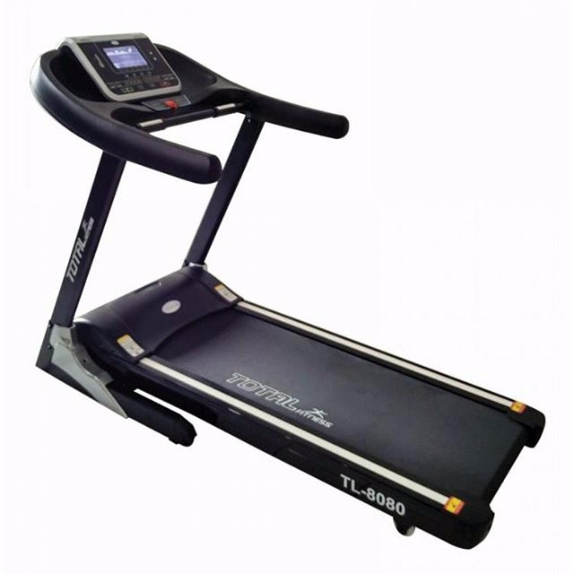 TOTAL FITNESS - Treadmill Elektrik Komersil TL-8080 DC Motor 3,0 HP