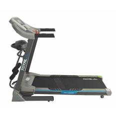 Free Ongkir Jabodetabek - pulau Jawa - TOTAL FITNESS - Treadmill Elektrik TL 270 - Multifungsi- Auto Icline - Hitam