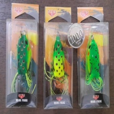 Umpan Pancing Katak Kodok Ekor Rumbai Sound Frog Catfish Grosir