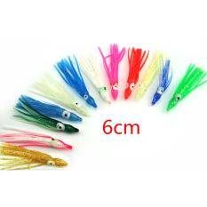 Umpan Pancing Sotong Squid Artifisial 10 PCS - Multi-Color