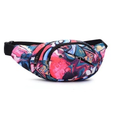 Unisex Wanita Pria Dicetak Pinggang Pack Sepeda Bersepeda Sport Tas Sabuk C-Intl