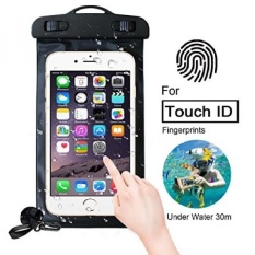 Universal Waterproof Case dengan Super Sealability Teknologi. Kantung Tas Kantong Cellphone dengan Sensitive PVC Touch Screen untuk Cellphone Hingga 6.0 Diagonal-Intl