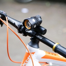 USB Rechargeable XML T6 LED Sepeda Lampu Sepeda Depan Bersepeda Lampu Kepala Lampu-Intl