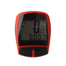 Multifunctional XC Shell Backlight kawat Sepeda Sepeda komputer Odometer Pedometer