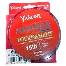 Yakuza Sensor Tournament 15lb Senar Pancing Kuat dan Langsung Tenggelam Abu-abu