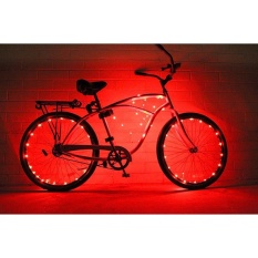 Yedatun Super Sepeda Keren Lampu Roda S 20 LED Roda Sepeda Barisan Lampu (1 Pack) berbagai Macam Warna Ban Sepeda Aksesoris-Intl