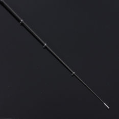 Yika Mini Teleskopik Portabel Aluminium Aloi Saku Pena Ikan Kail Pancing Joran + Reel (Merah)