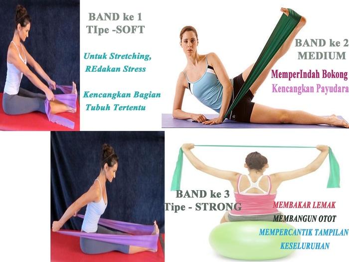 YOGA BAND 3 In 1 THERA Band 3 In 1  RESISTANCE Band 3 In 1 Fitnes Band