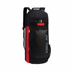 Yonex Tas Raket BAG8722EX Backpack Tenis Badminton - Black Red - Original