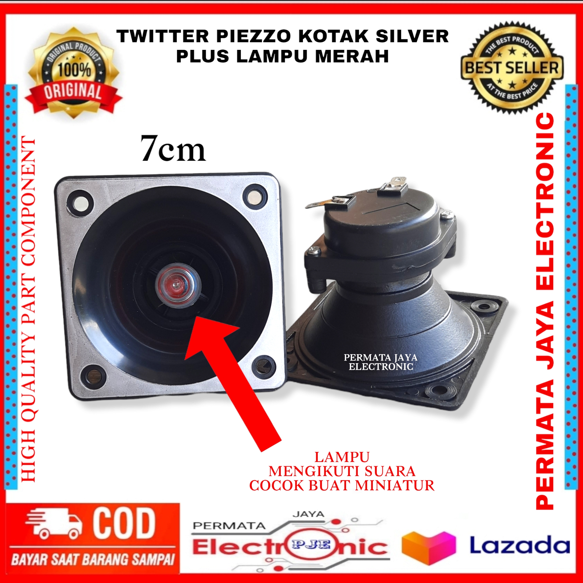 MJJEsports 100W Piezo Corno Altoparlante Tweeter 30Khz Piezoelettrico Testa Driver Altoparlante Treble