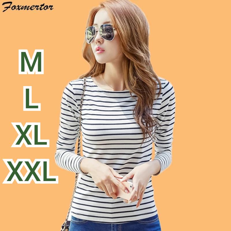 CR.SIX / atasan wanita / blus salur / baju salur / kaos salur wanita STEVA