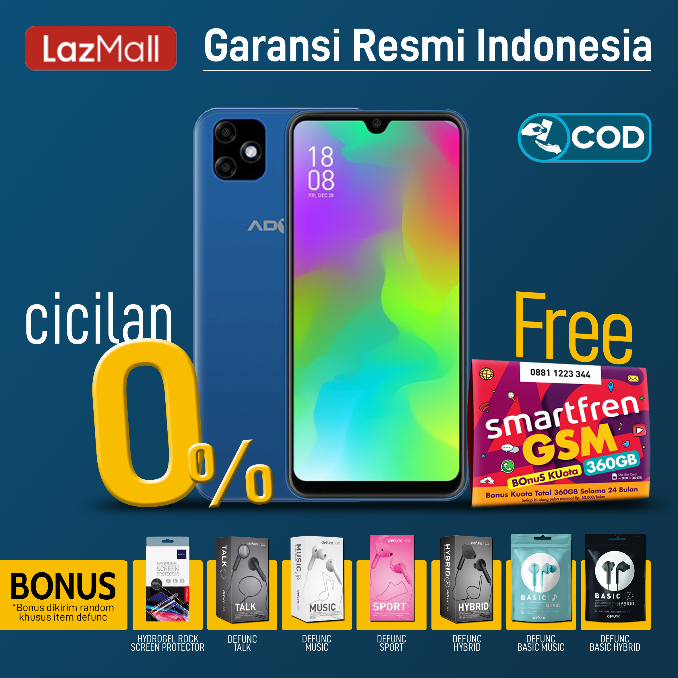 Hp Advan G5 Elite 3 16gb 6 1 Inci Octacore Smartphone Android 10 Garansi Resmi Lazada Indonesia