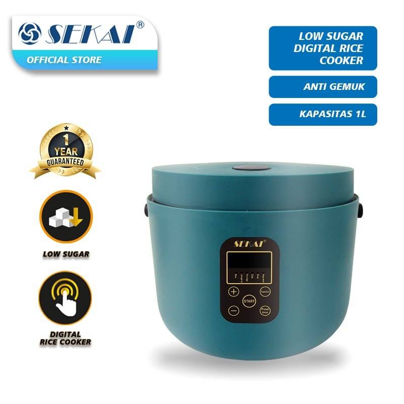 Rice Cooker Digital Low Sugar Low Carbo SEKAI / Penanak Nasi Magic Com ...