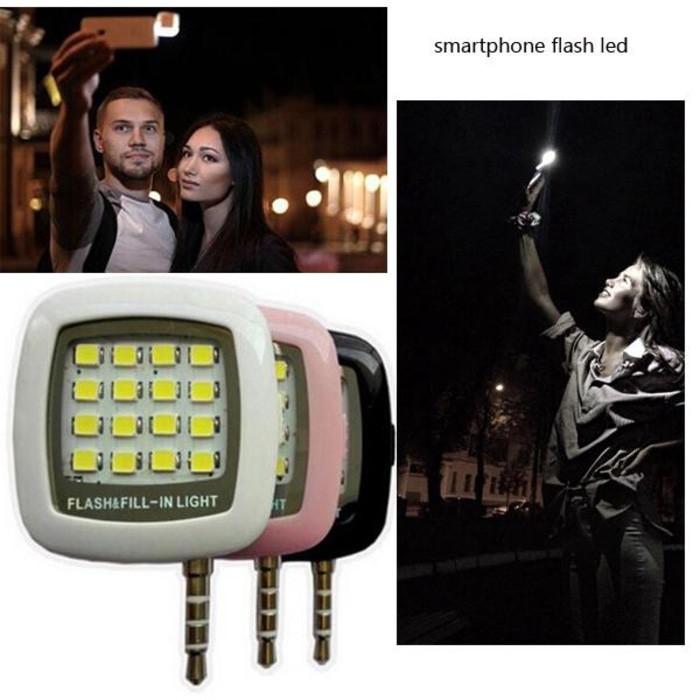 LAMPU LED SELFIE FLASH UNTUK ANDROID DAN IOS SEMUA HP LAMPU FLASH HP
