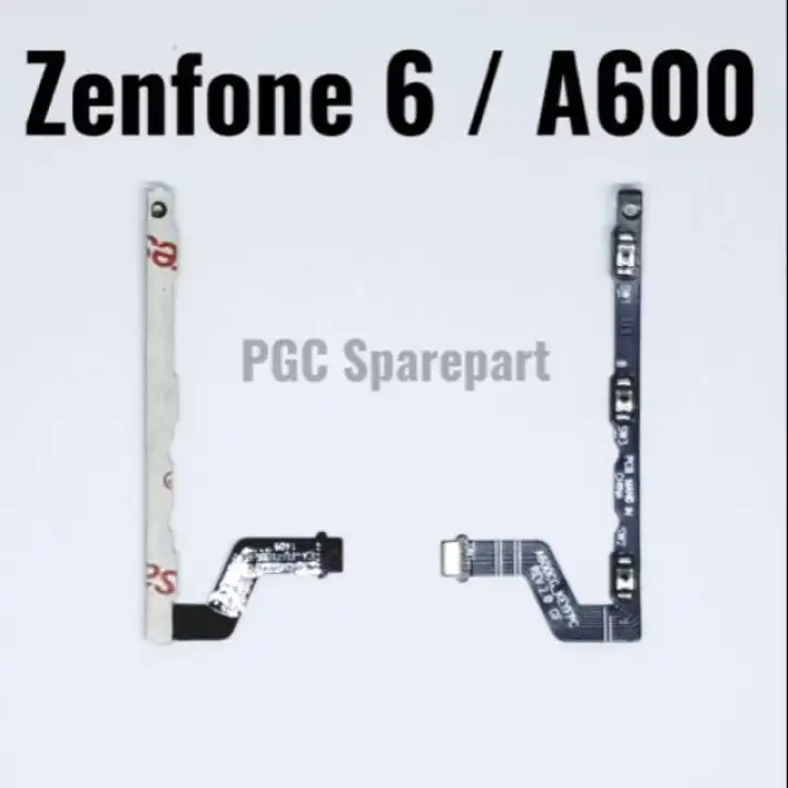 Original Flexible Konektor Volume Power On Off Asus Zenfone 6 A600 A600cg T00g Flexibel Fleksibel Lazada Indonesia