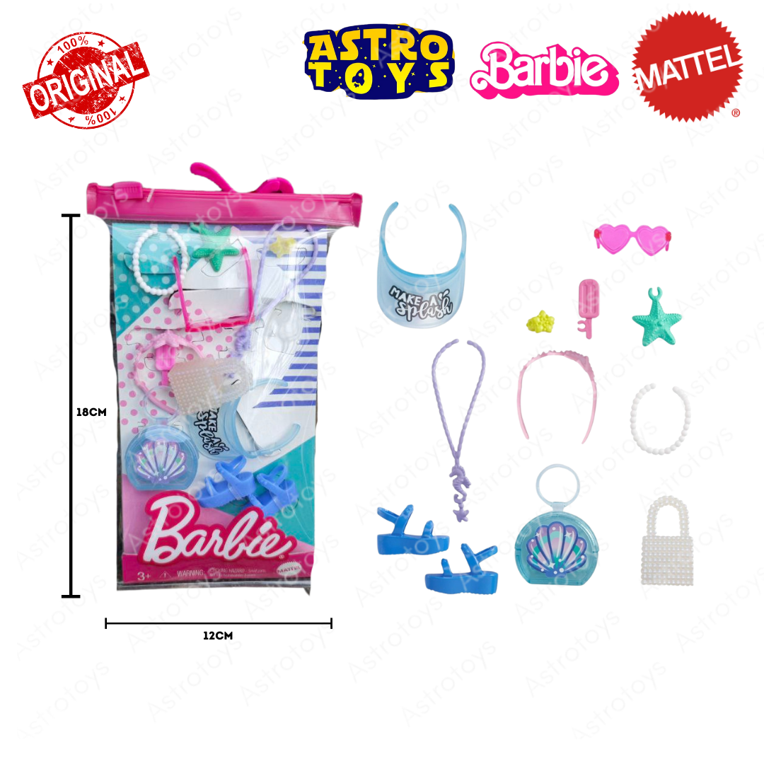 Aksesoris Boneka Baju Barbie Fashion Pack Doll Original Mattel GWC28 ...