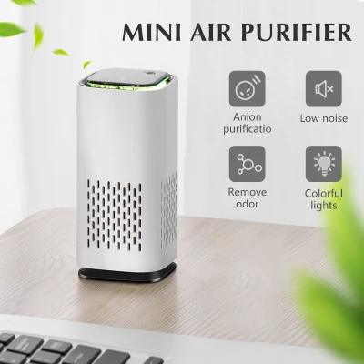 Mini A1 Air Purifier Ionizer Portable Penyaring Udara HEPA Filter Anion