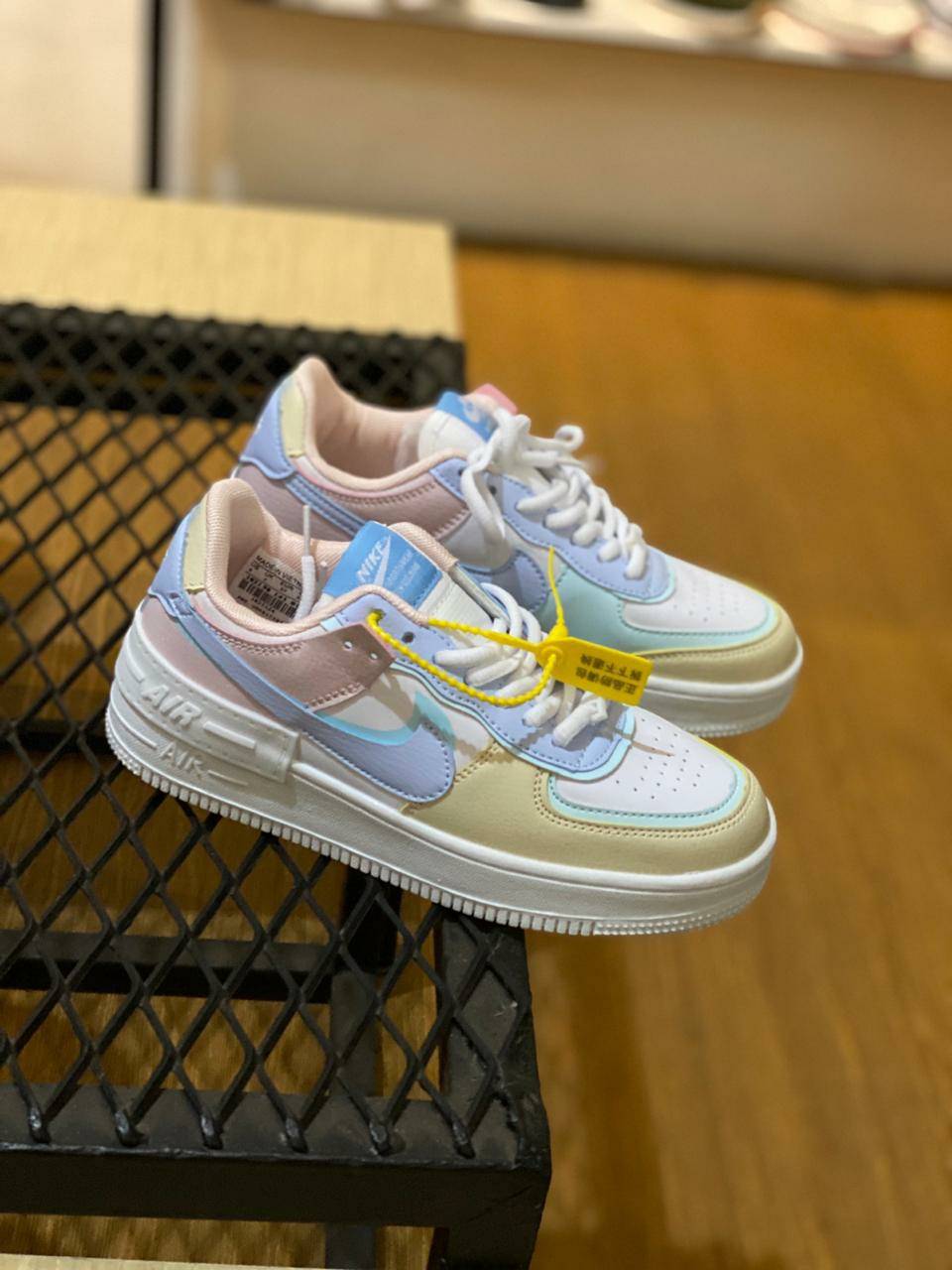Nike Air Force 1 Shadow Hydrogen Blue white jamais porté (Neuve) taille  40.5 - Vinted