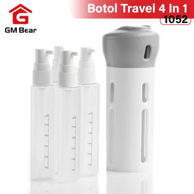 GM Bear Penyimpanan Botol Travel 4 In 1 - Travel Kit