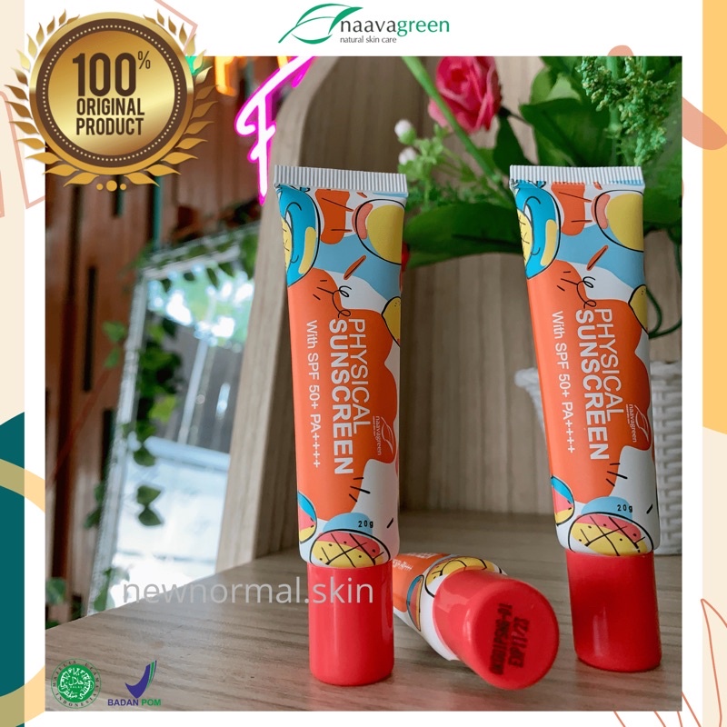 NAAVAGREEN PHYSICAL SUNSCREEN 20ML 