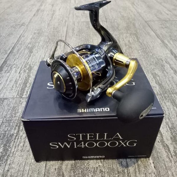 harga reel shimano stella sw 14000 xg Reel Shimano Stella SW 14000XG Reel Spin Casting 4000 Series Gear Ratio  7.1:1 Reel Untuk Ikan Air Tawar Reel Berkualitas Tinggi Untuk Pemancingan -  Lazada