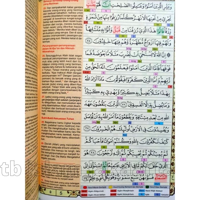 Al Quran Ku Waqaf Ibtida Blok Warna Dan Tajwid Akronim Blok Warna Tajwid Singkatan Ukuran A5 Packing Kardus Alquran Ukuran Sedang Alkuran Terjemahan Bahasa Indonesia Alquranku Lestari Books Al Quranku Lazada