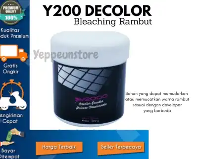 Y2000 Decolor Powder - Bleaching Rambut 500gr