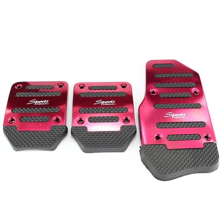 Cover Pedal Manual Gas Kopling rem Pedal Sports Mobil Anti Slip Car Harga 24,400 rupiah*Gratis Ongkir