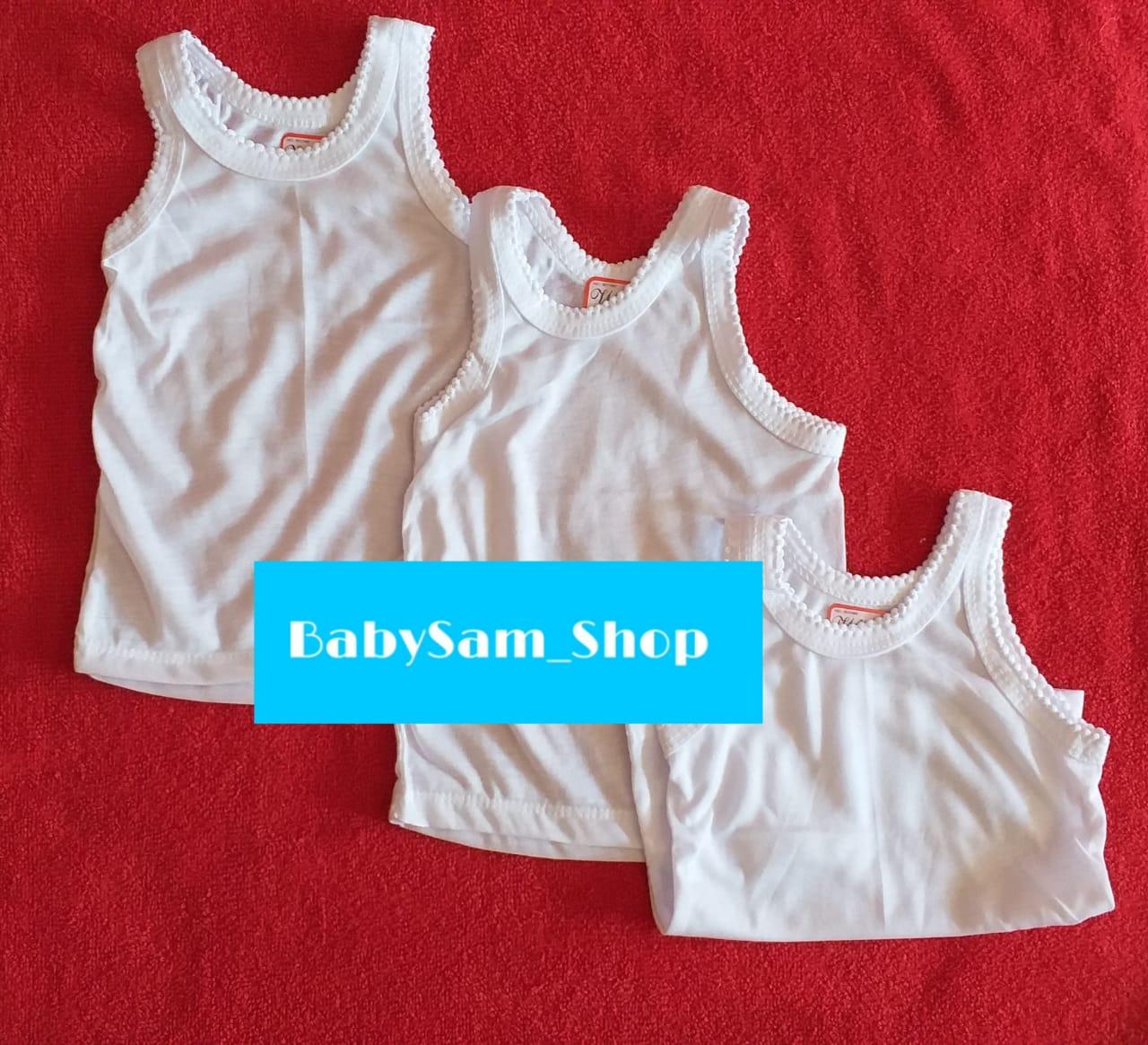 Kaos Dalam Bayi Putih Polos / Kaos Dalam Bayi Murah Berkualitas