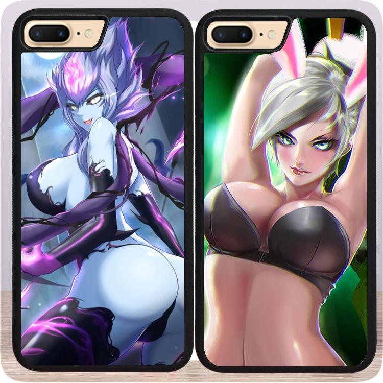 LOL/Rui Wen Rui Wen/Janda/Evelyn Iphone7PLUS wa yao Shell Silikon 11pro Bingkai X Kaca 8 P
