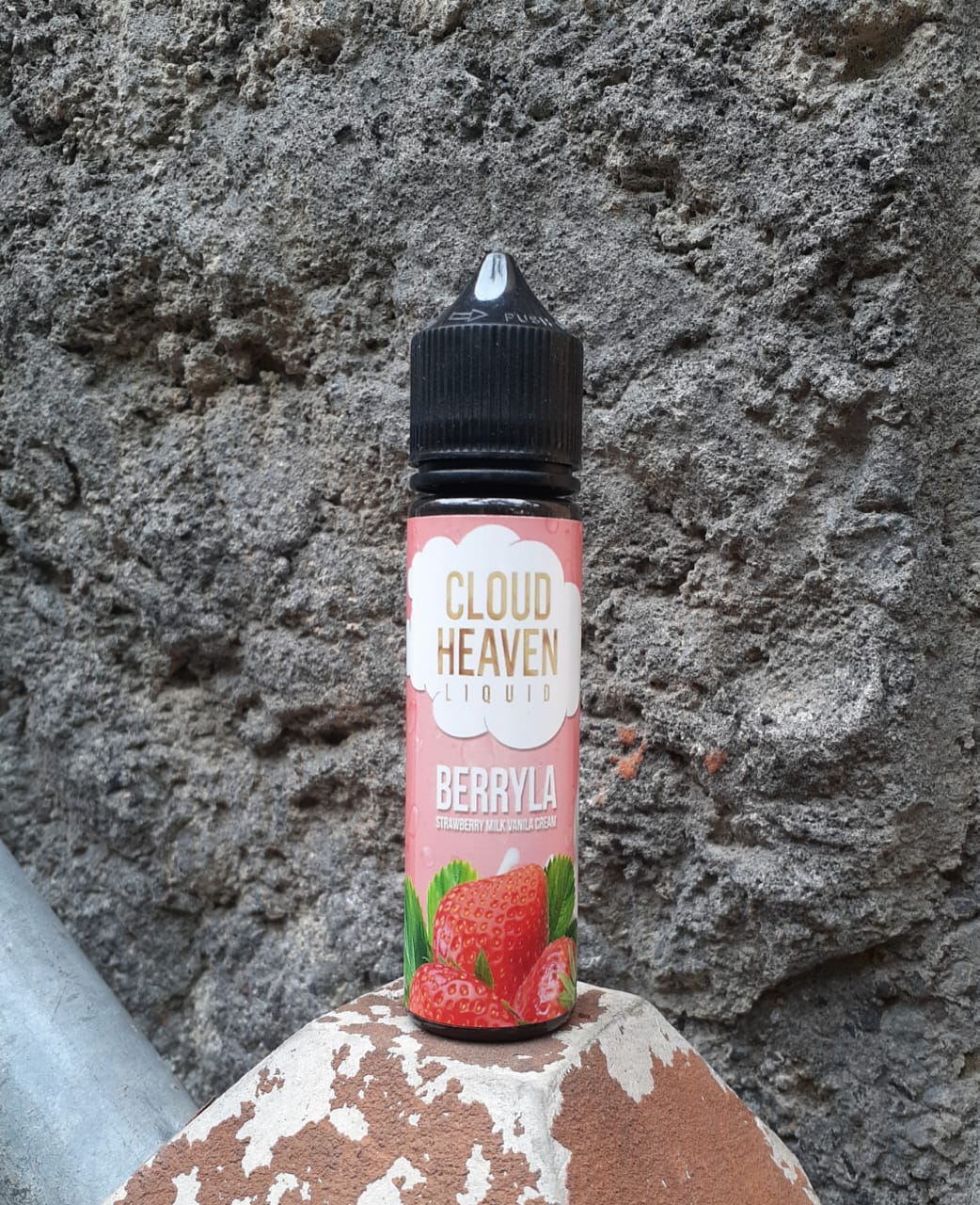Cloud Heaven Liquid Strawberry Milk Vanilla Cream Vape 60ml Cairan Rokok Elektrik Mint Freeze