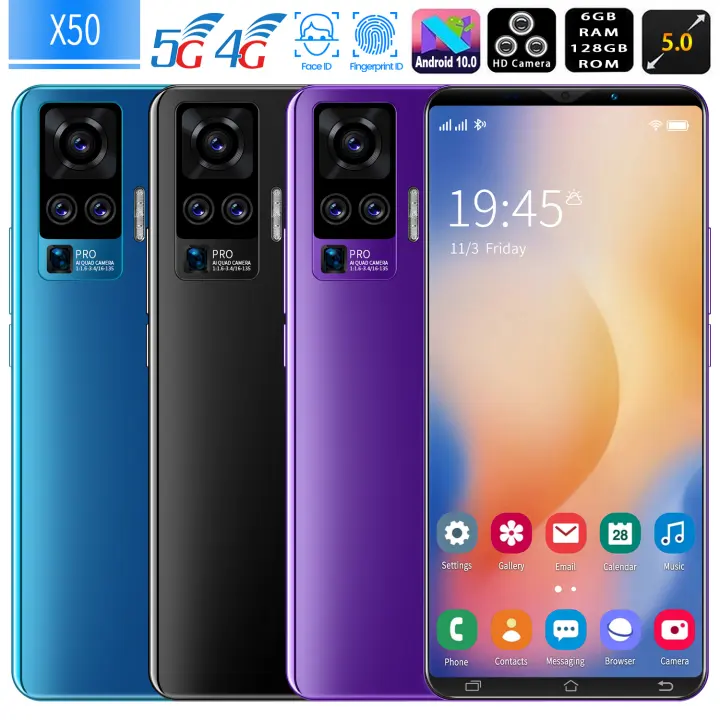 Handphone Promo 50 X50pro Ram 6 128gb 13mp 5 8inci Fhd Android 10 1 Hp Murah Cuci Gudang Hp Murah 500 Ribuan Lazada Indonesia
