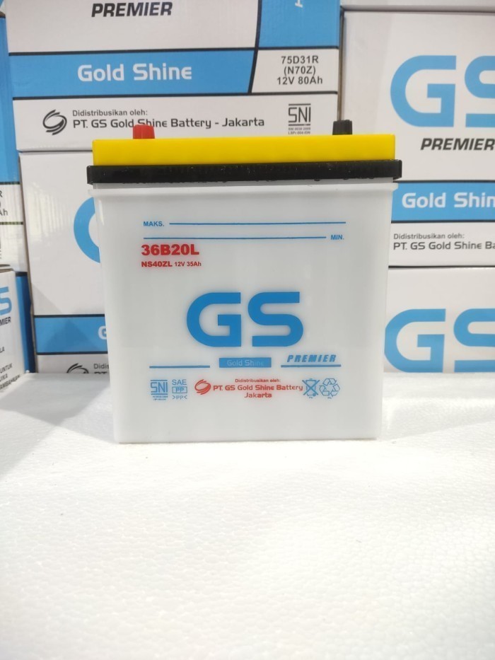 Aki Mobil Suzuki Ignis Ns40zl GS GOLDSHINE Battery | Lazada Indonesia