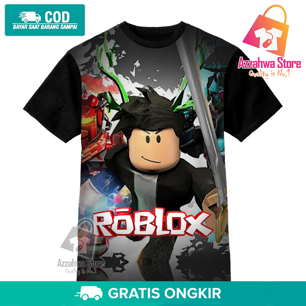 SETELAN BAJU ROBLOX UMUR 2-12 THN