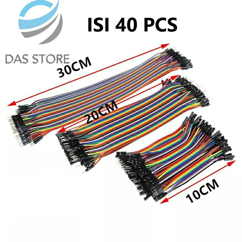 Pcs Jumper Cable Kabel Jumper Arduino Beraneka Jenis Cm Cm Cm