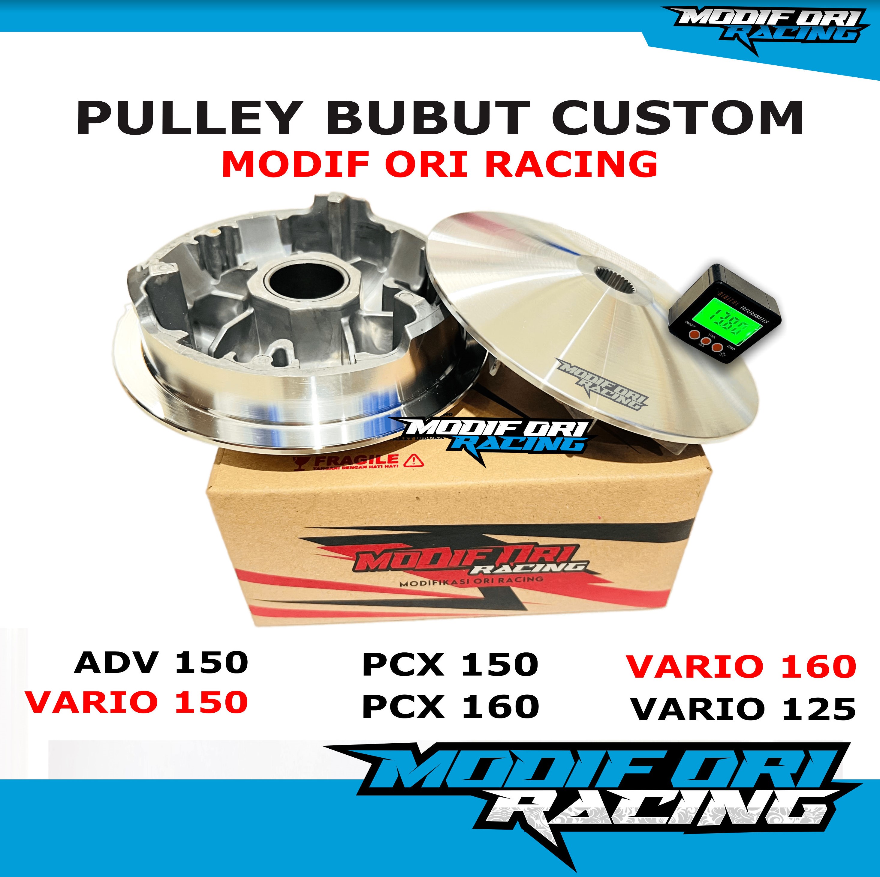 Pcx Pulley Bubut Premium Custom Vario Cc Bubut Derajat Kirian Matic Pulley Set Pcx