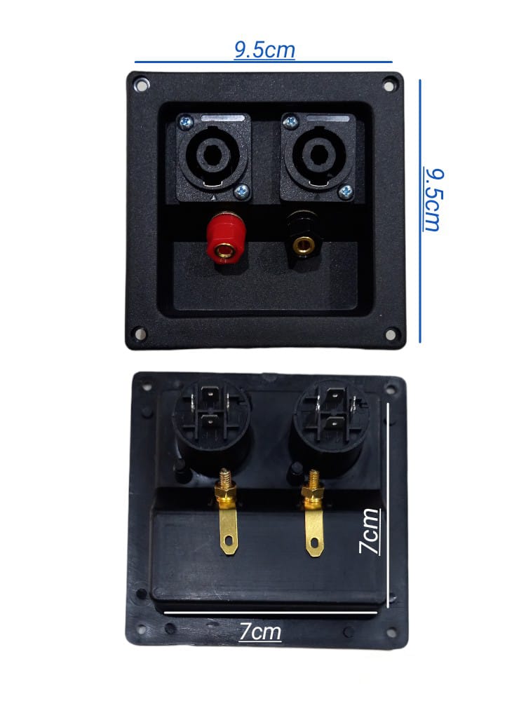 TERMINAL SPEAKER BINDING POST PLUS SOKET SPEAKON Lazada Indonesia