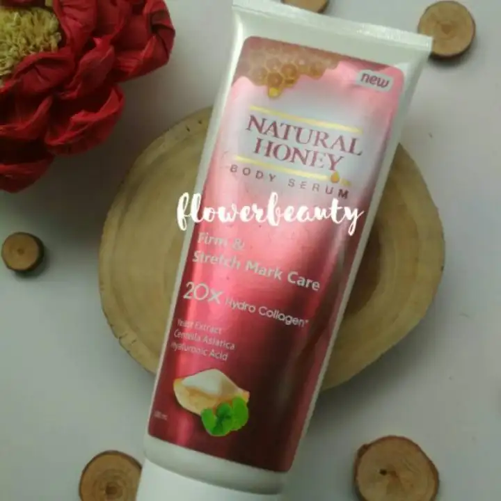 natural honey body serum firm & stretch mark care