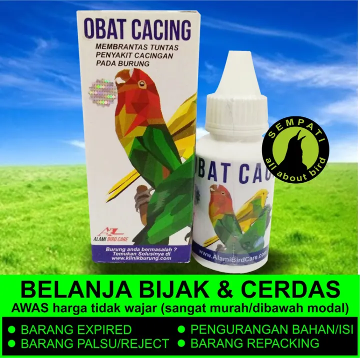 Jual Cacing D2k Obat Burung Sakit Cacingan Untuk Burung Lovebird Kenari Murai Kacer Jadi Gacor Di Lapak Sempati Bird Shop Bukalapak