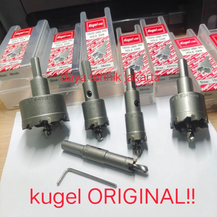 kugel hole Saw tct 80mm - mata bor stainless original - KUGEL TCT ...