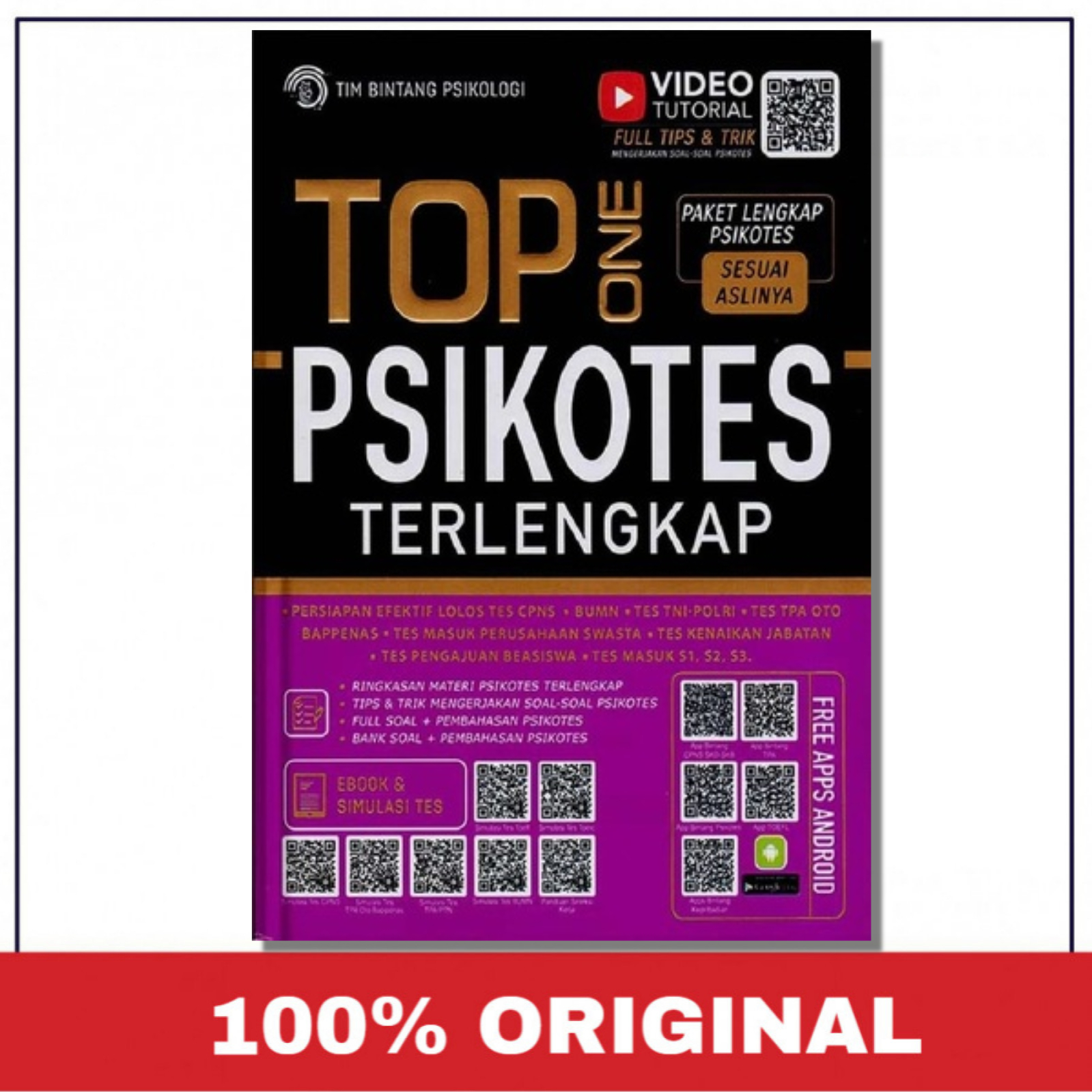 Top One Psikotes Terlengkap Lazada Indonesia