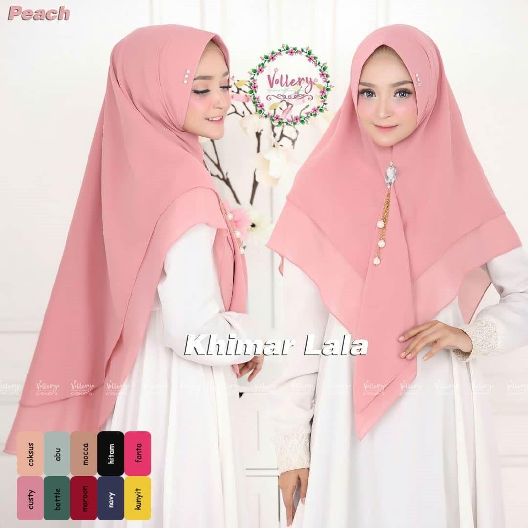 Khimar Lala Series Warna Dusty grosir termurah / grosir murah / pet antem / promo hijab terbaru