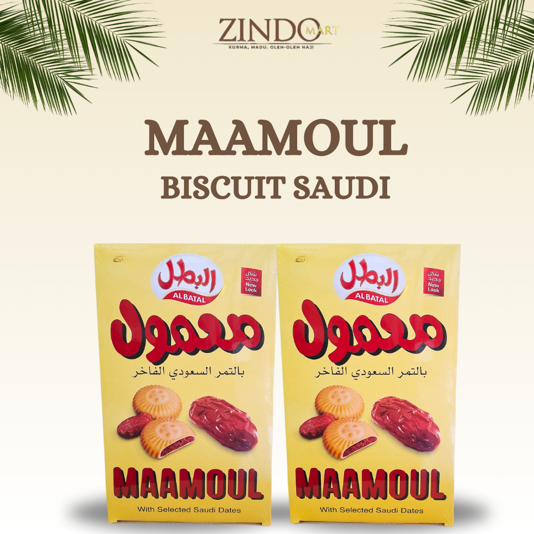 MAAMOUL AL BATAL BISKUIT KURMA SAUDI ARABIA ISI 16 PCS / MAMOUL OLEH ...