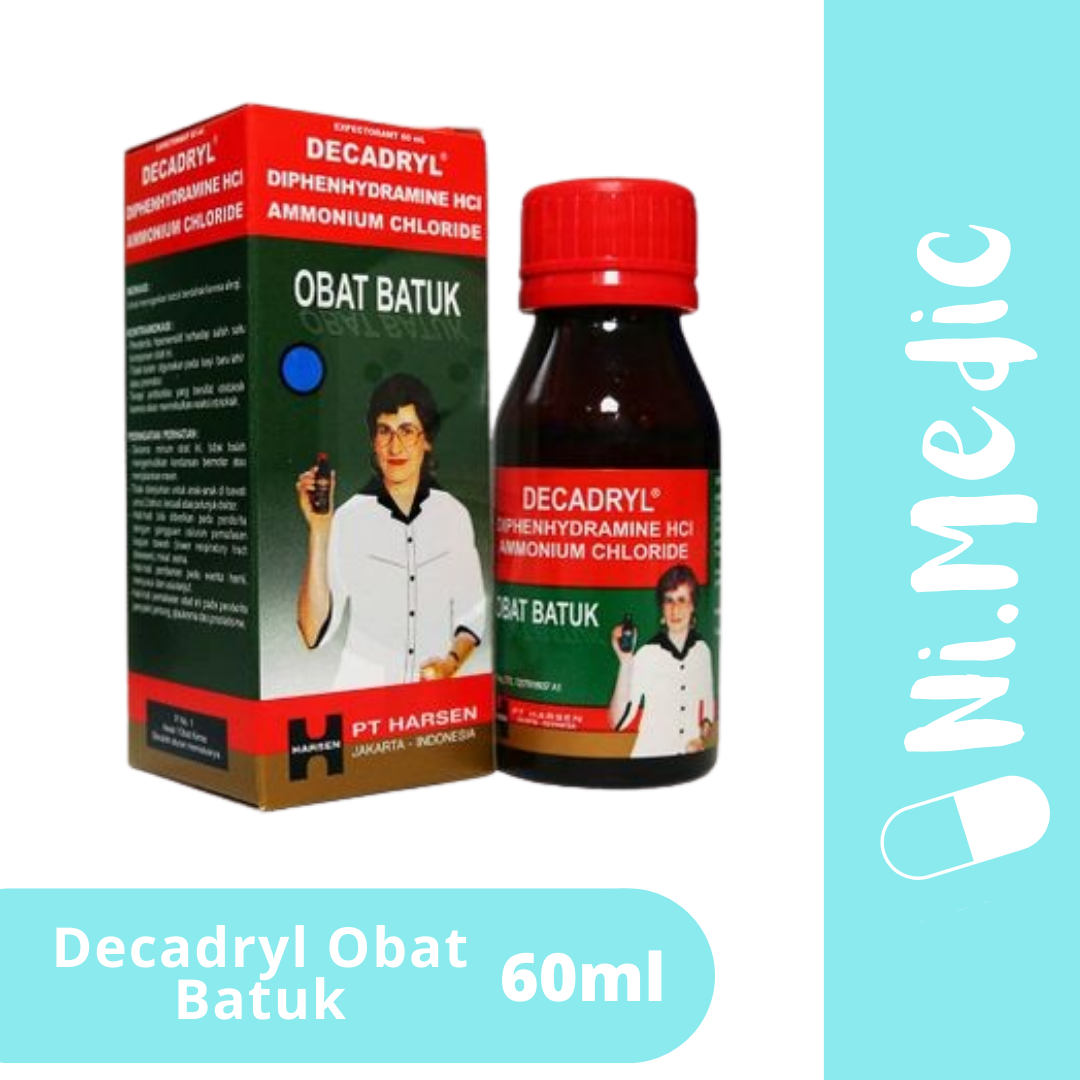 DECADRYL SIRUP 60 ML | Obat Batuk | Nimedic | Grosir | Lazada Indonesia