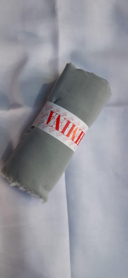 Pasmina saudia rawis polos/ pasmina rawis polos / jilbab panjang rawis -FP