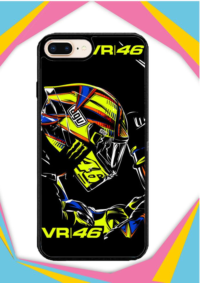 Casing iPhone 6 Plus Custom Hardcase valentino rossi VR46 Z4782 Case Cover