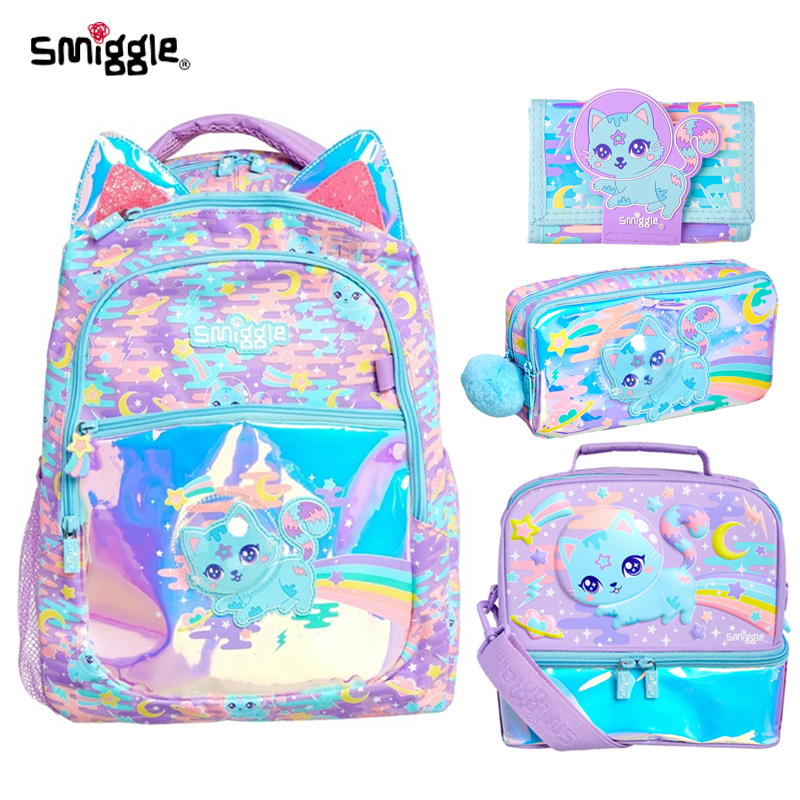 smiggle bag cat